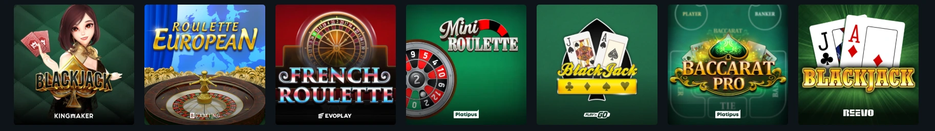 Starzino Casino bordspellen klassieke tafelspellen voor elke speler