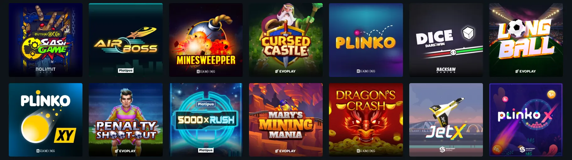 Starzino Casino instant games snelle en spannende casinospellen