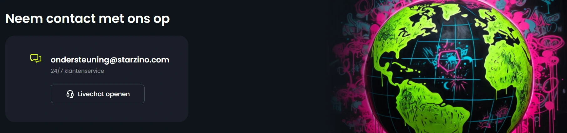 Starzino Casino ondersteuning snelle en betrouwbare klantenservice