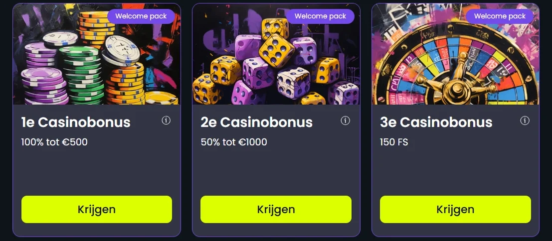 Starzino Casino welkomstbonus ontvang extra speeltegoed bij registratie