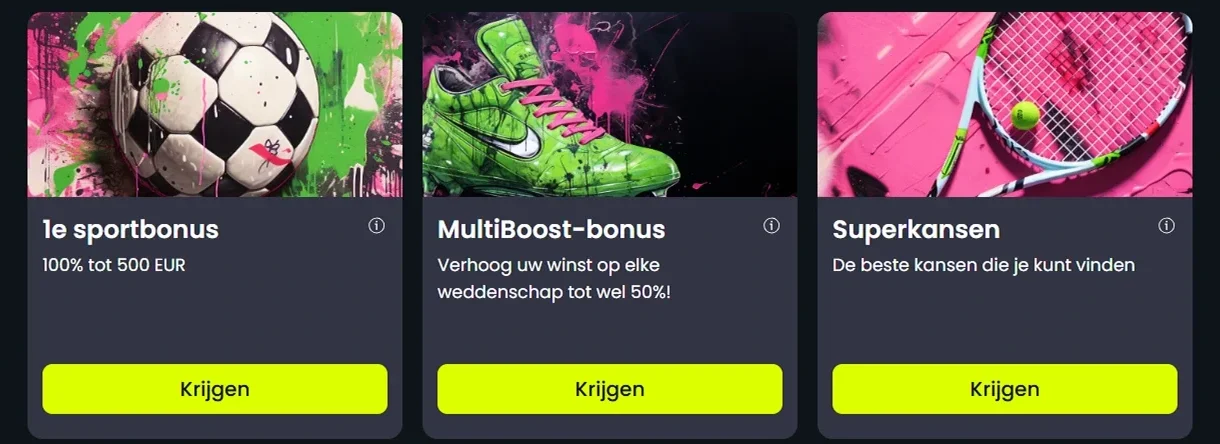 Starzino Casino sport welkomstbonus boost je eerste inzet
