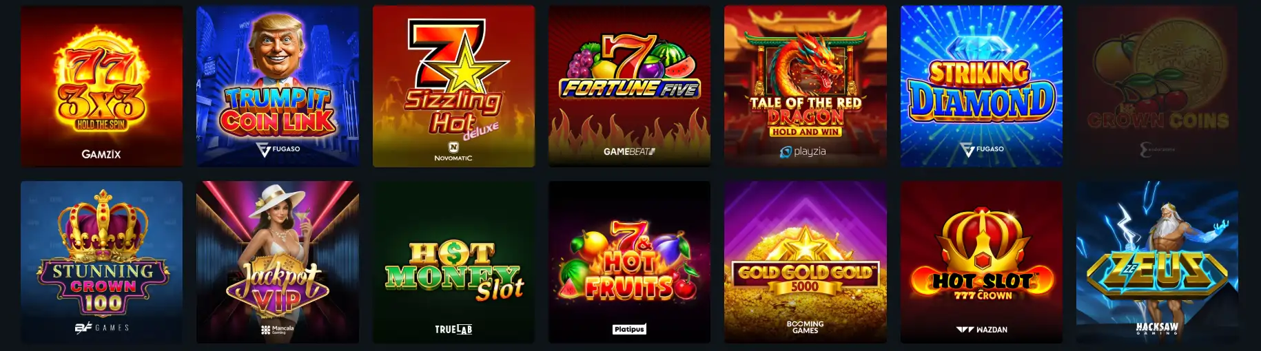 Starzino Casino slots populaire en nieuwe gokkasten ontdekken